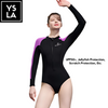 Kaila Dive and Sail 2mm One-piece Front Zipper Thermal Bikini Wetsuit
