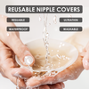CareNip Silicone Adhesive Reusable Matte Nipple Bra Pads Cover Pasties