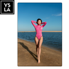 Trudive 2mm Pink Bling Shimmerwave Backless Wetsuit