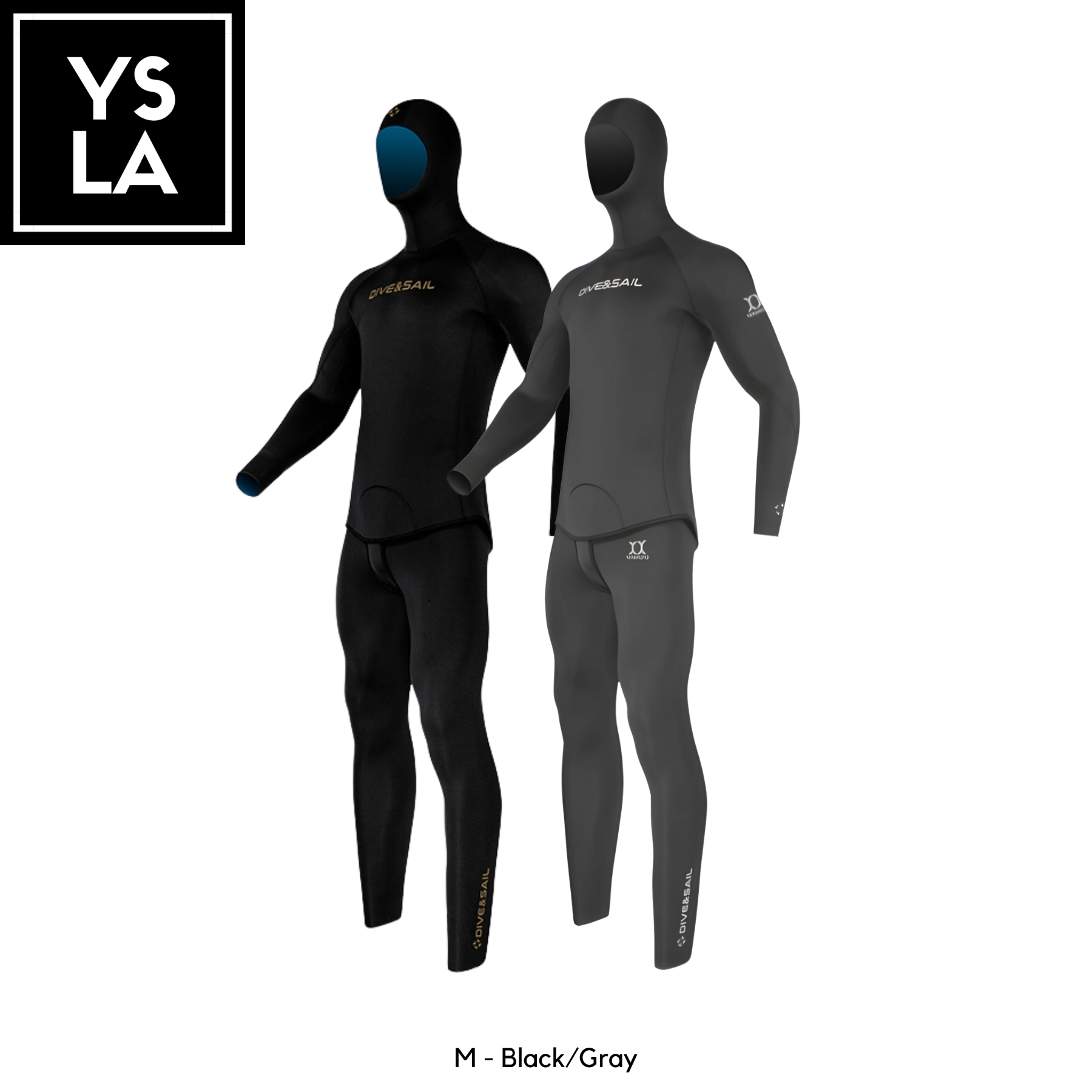 Dive and Sail Rumi 3mm Yamamoto Long Sleeve Two Piece Women Man Freediving Wetsuit