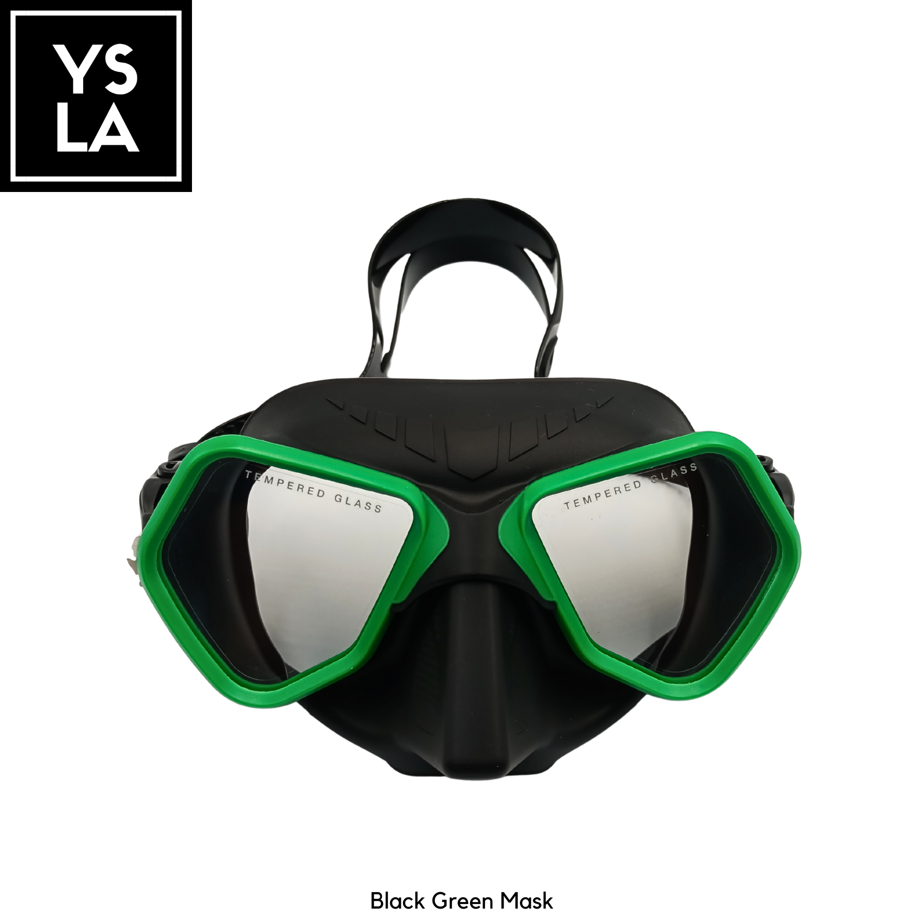 Wolf 65cc Ultra Low Volume Mask Tempered Glass Freedive Mask for Inventory Purposes