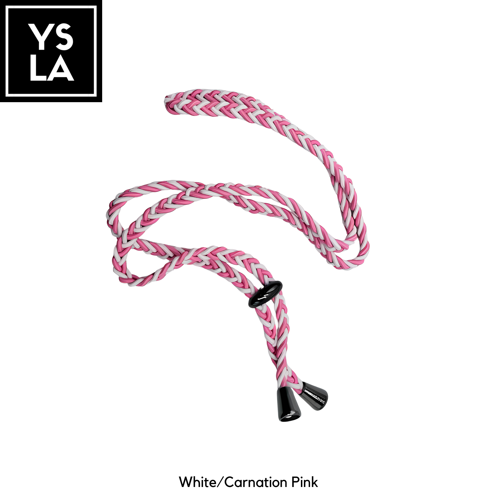 Braided Dual-Color Custom Diving Mask Strap with Basic Metallic Stopper