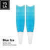 Leaderfins Fiberglass Long Fins with Forza Foot Pocket
