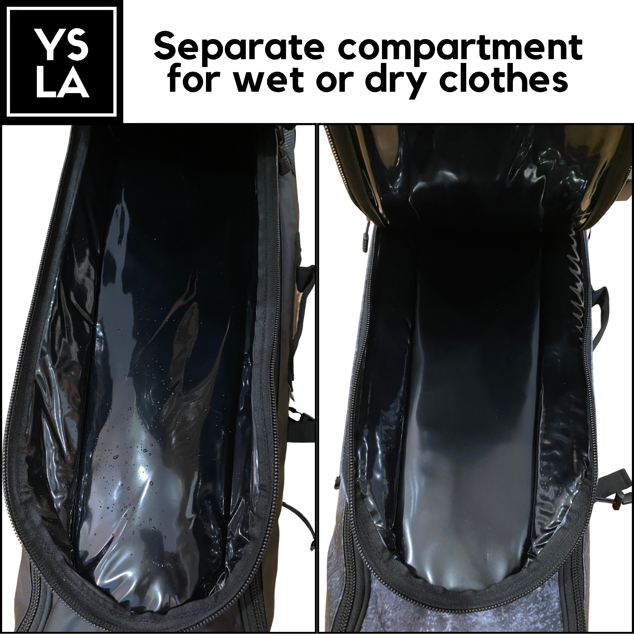 Ysla Teejay Waterproof Freedive Long Fin Bag and Spearfishing Backpack for 2 pairs of Fins