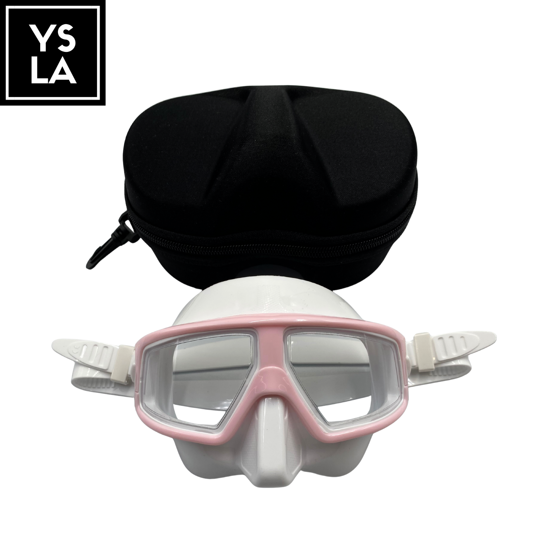Resin Plastic Lens Low Volume Freedive Mask with Eva Box