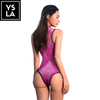 Trudive Seaglam 2mm Pink Bling Sleeveless Front-Zip Wetsuit