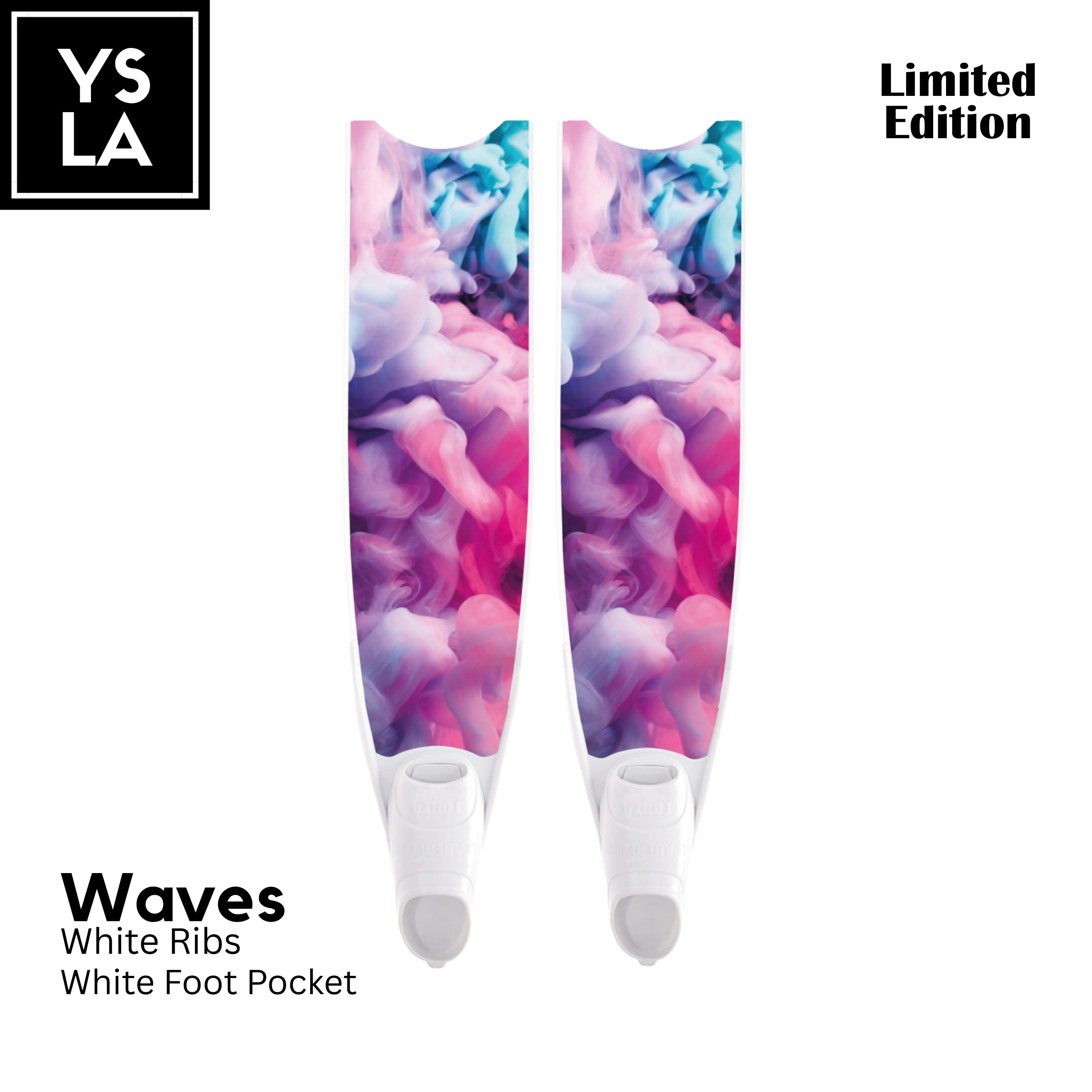 Leaderfins Pure Carbon Long Fins with Long Span Foot Pocket