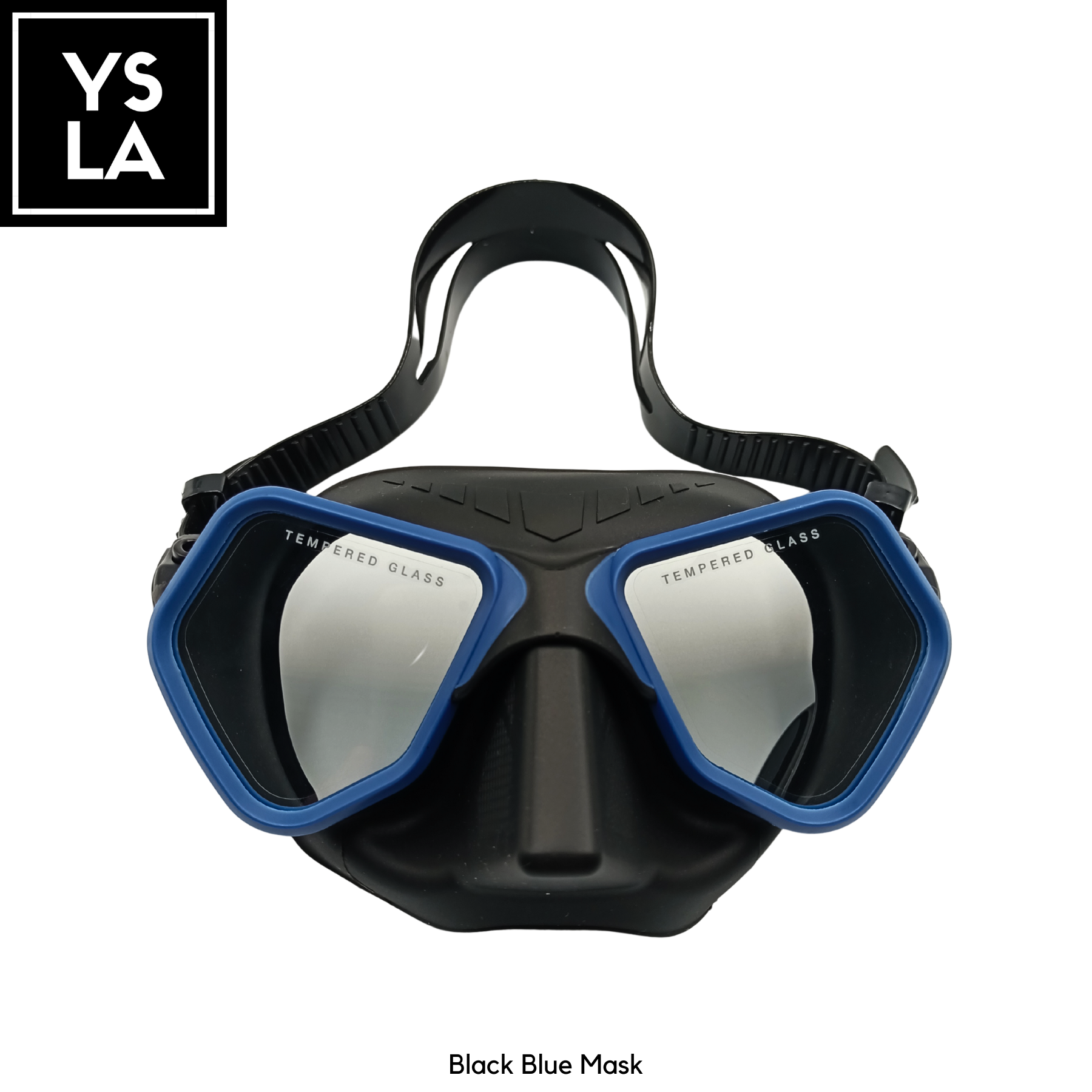 Wolf 65cc Ultra Low Volume Mask Tempered Glass Freedive Mask for Inventory Purposes