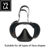 Coolio Kids Frameless Mask with Eva Box for Snorkeling Swimming