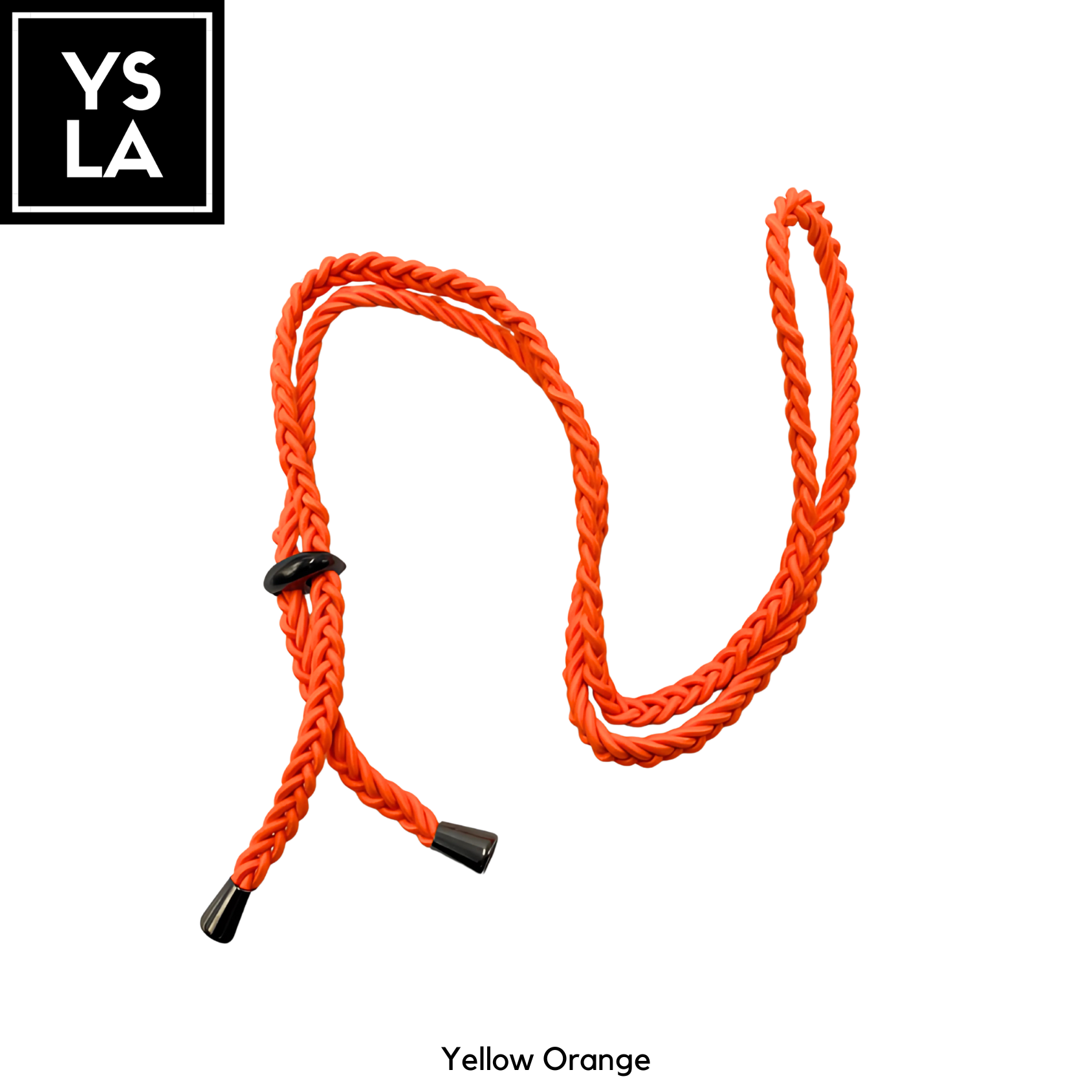 Braided Single-Color Custom Diving Mask Strap with Basic Metallic Stopper