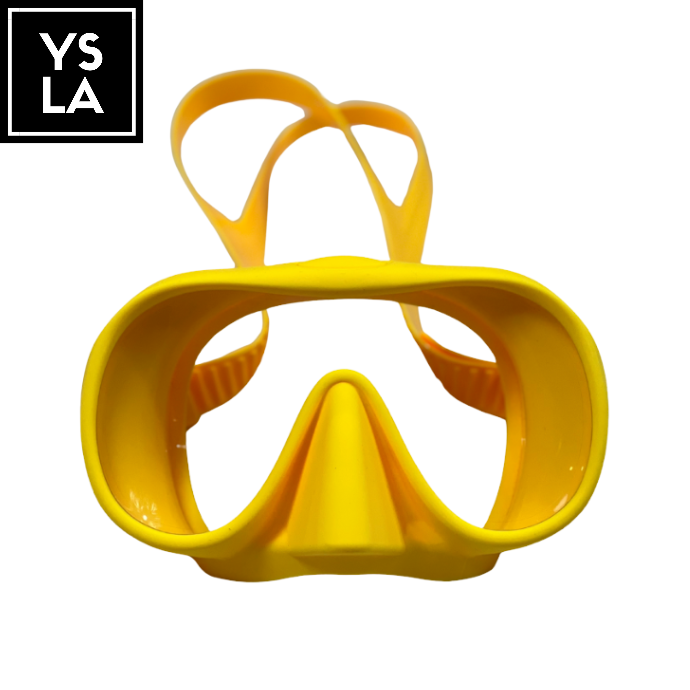 Frameless Tempered Glass Freediving Mask for Inventory Purposes