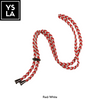 Braided Dual-Color Custom Diving Mask Strap with Basic Metallic Stopper