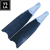 70cm Carbon Fiber Long Blade Leaderfins with White and Black Foot Pocket