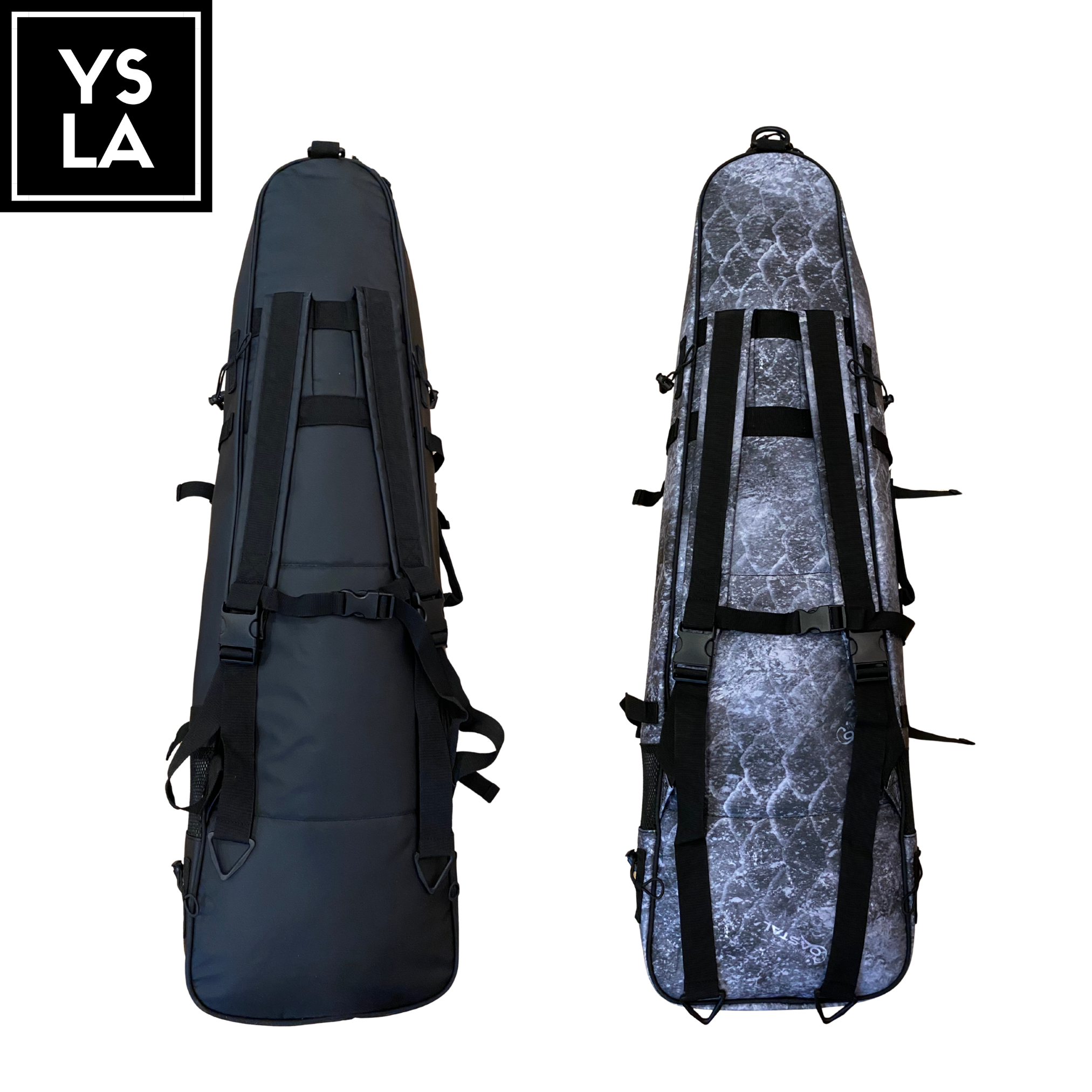 Ysla Teejay Waterproof Freedive Long Fin Bag and Spearfishing Backpack for 2 pairs of Fins