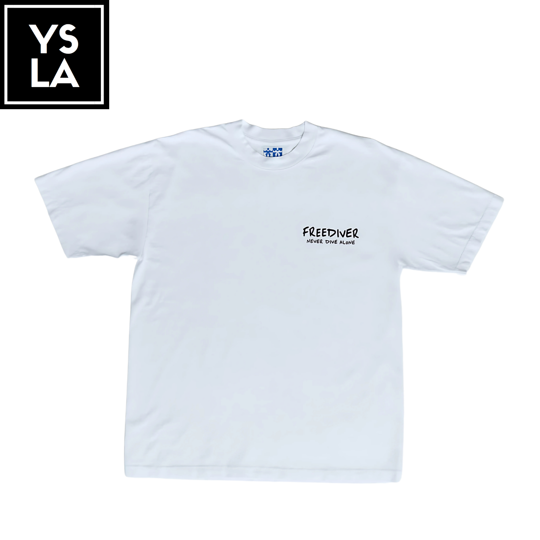 Ysla Never Dive Alone Freediver T-Shirt Kids Shirt