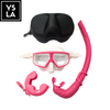 Resin Plastic Lens Low Volume Freedive Mask Set