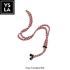 Braided Dual-Color Custom Diving Mask Strap with Basic Metallic Stopper