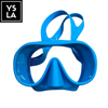 Frameless Tempered Glass Freediving Mask for Inventory Purposes