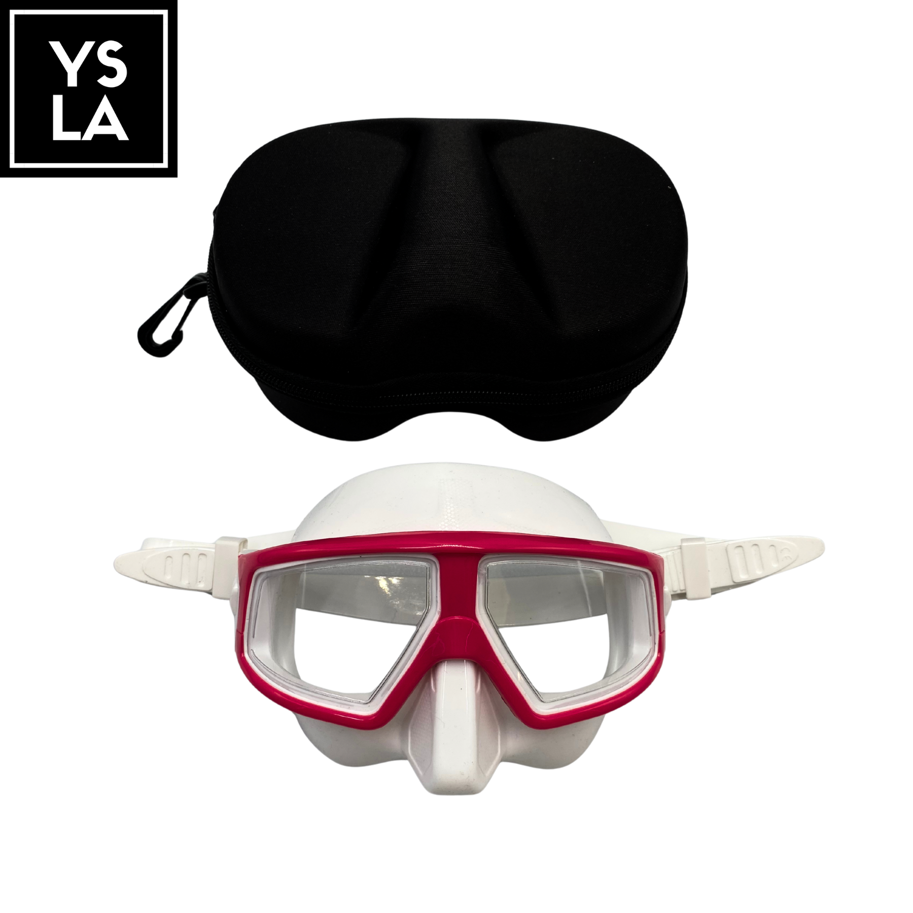 Resin Plastic Lens Low Volume Freedive Mask with Eva Box
