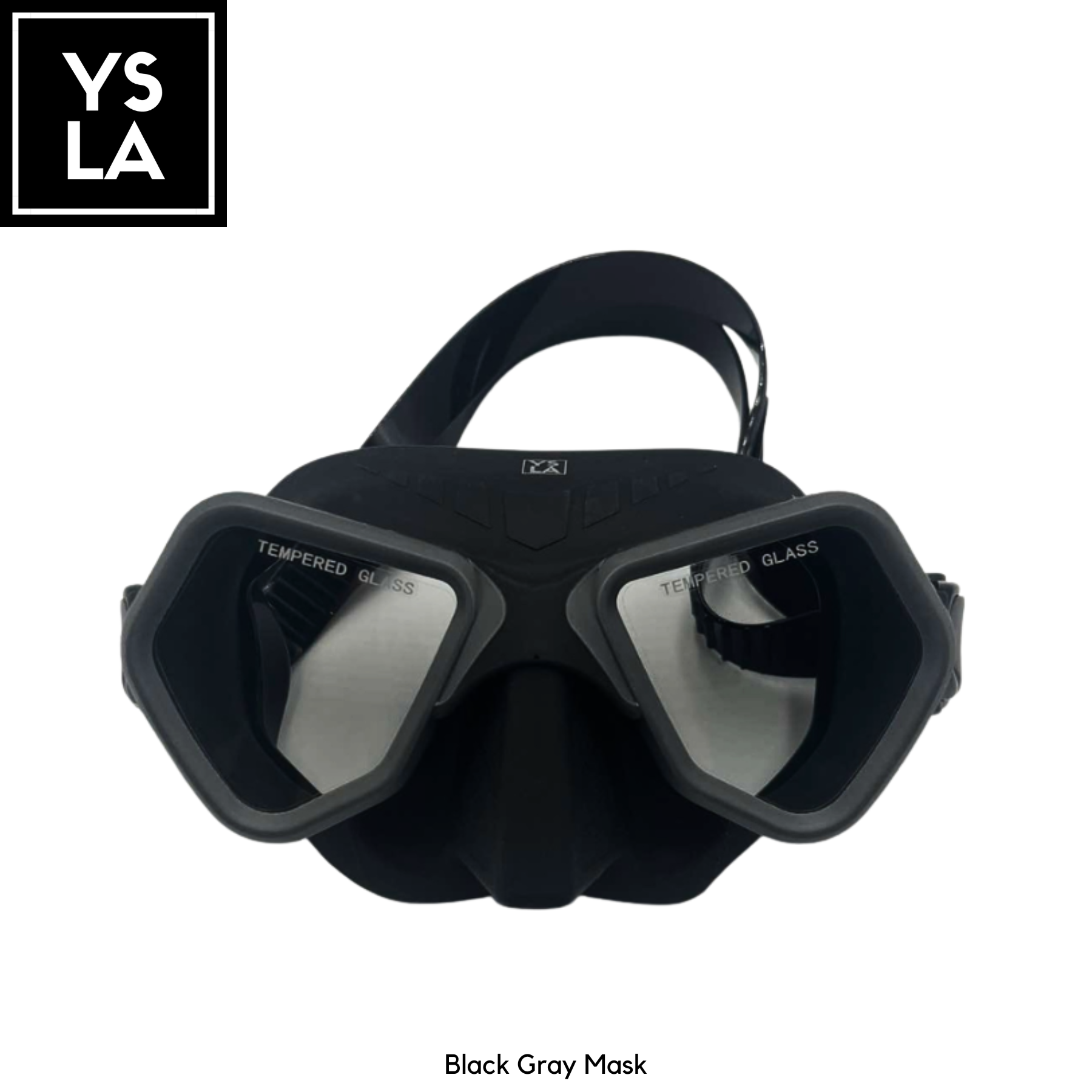 Wolf 65cc Ultra Low Volume Mask Tempered Glass Freedive Mask for Inventory Purposes