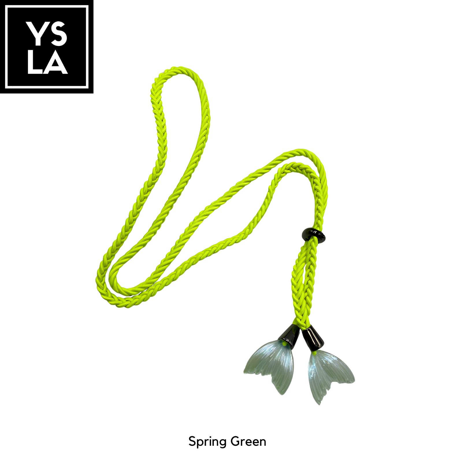 Braided Single-Color Custom Diving Mask Strap with Mermaid Tail