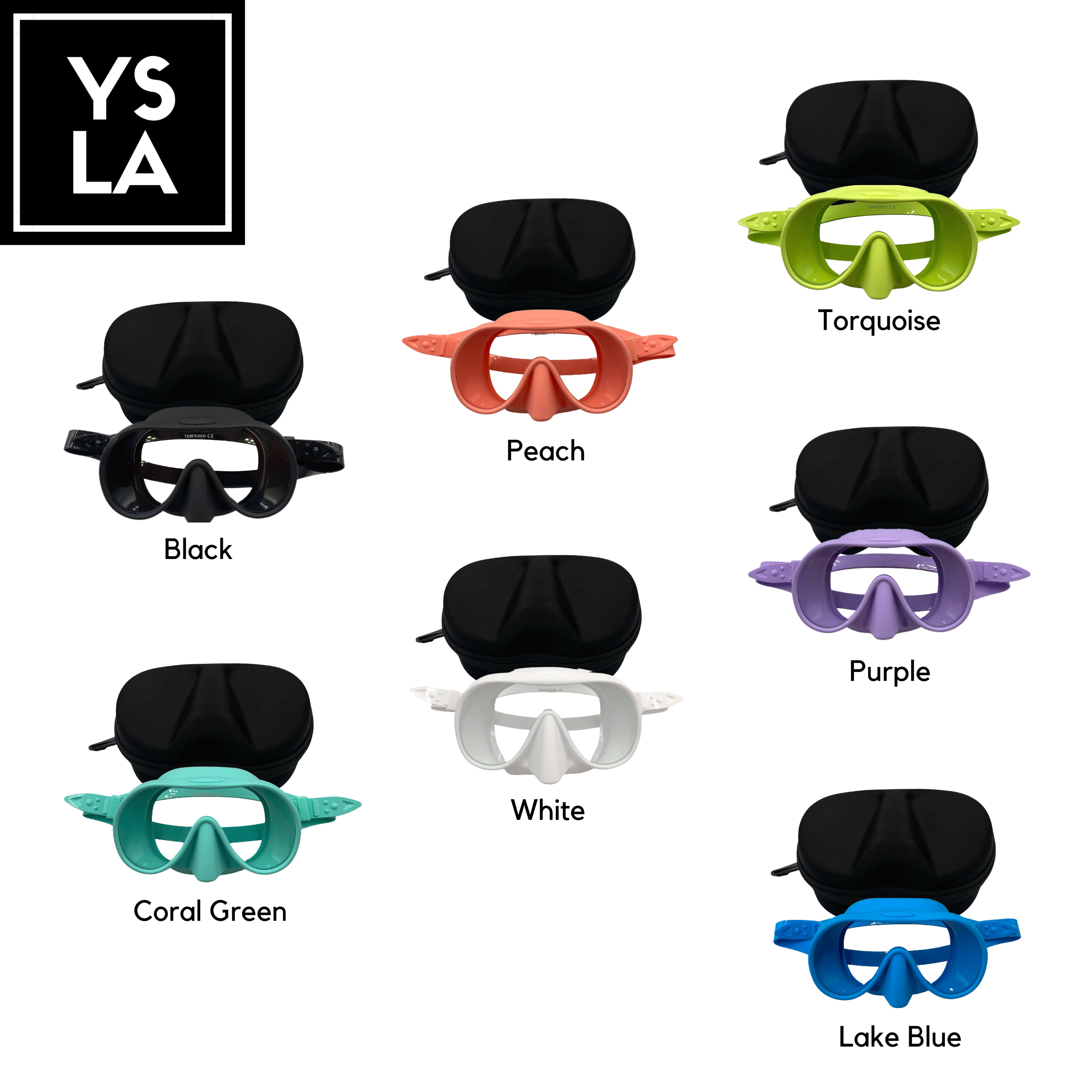 Coolio Kids Frameless Mask with Eva Box for Snorkeling Swimming