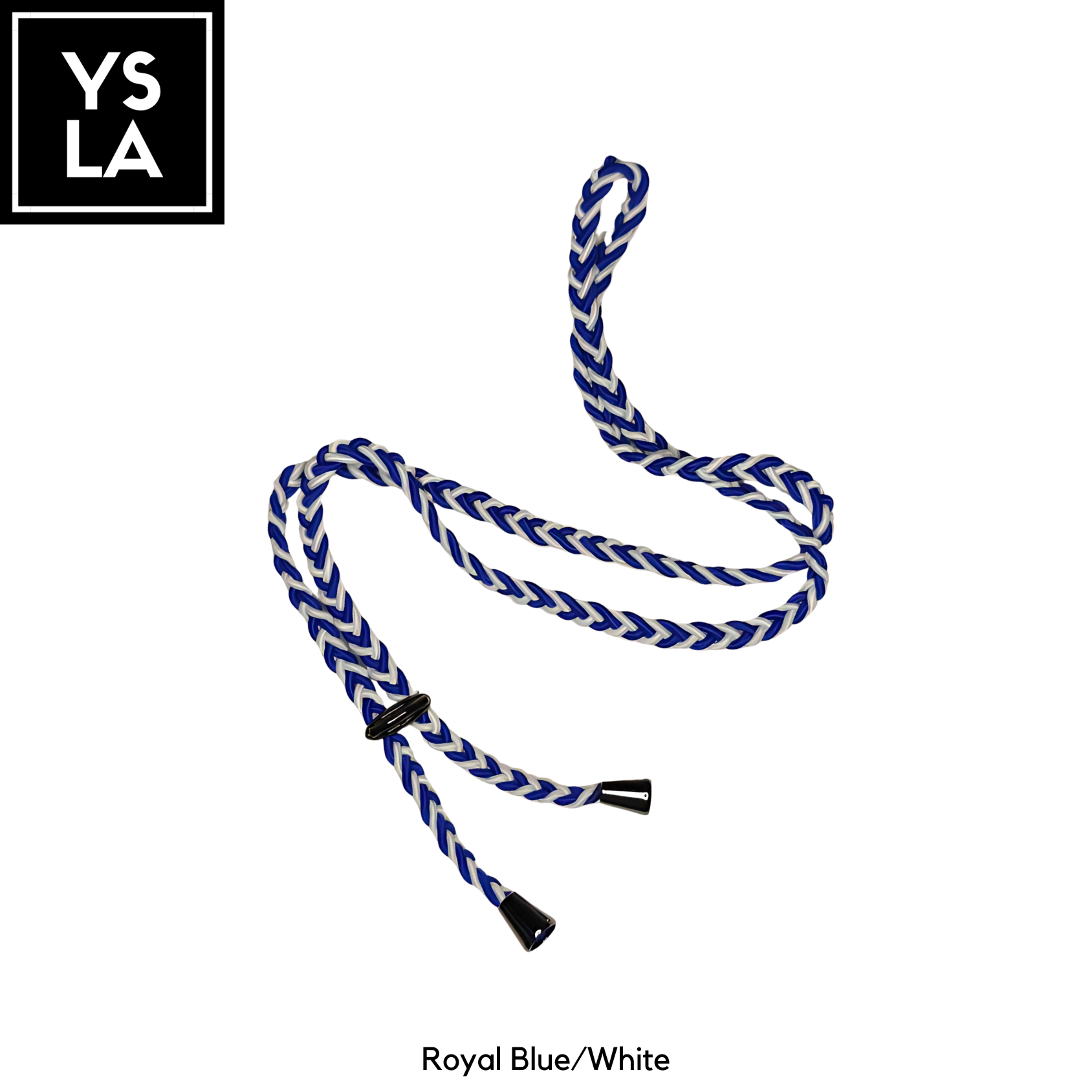 Braided Dual-Color Custom Diving Mask Strap with Basic Metallic Stopper