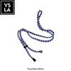 Braided Dual-Color Custom Diving Mask Strap with Basic Metallic Stopper