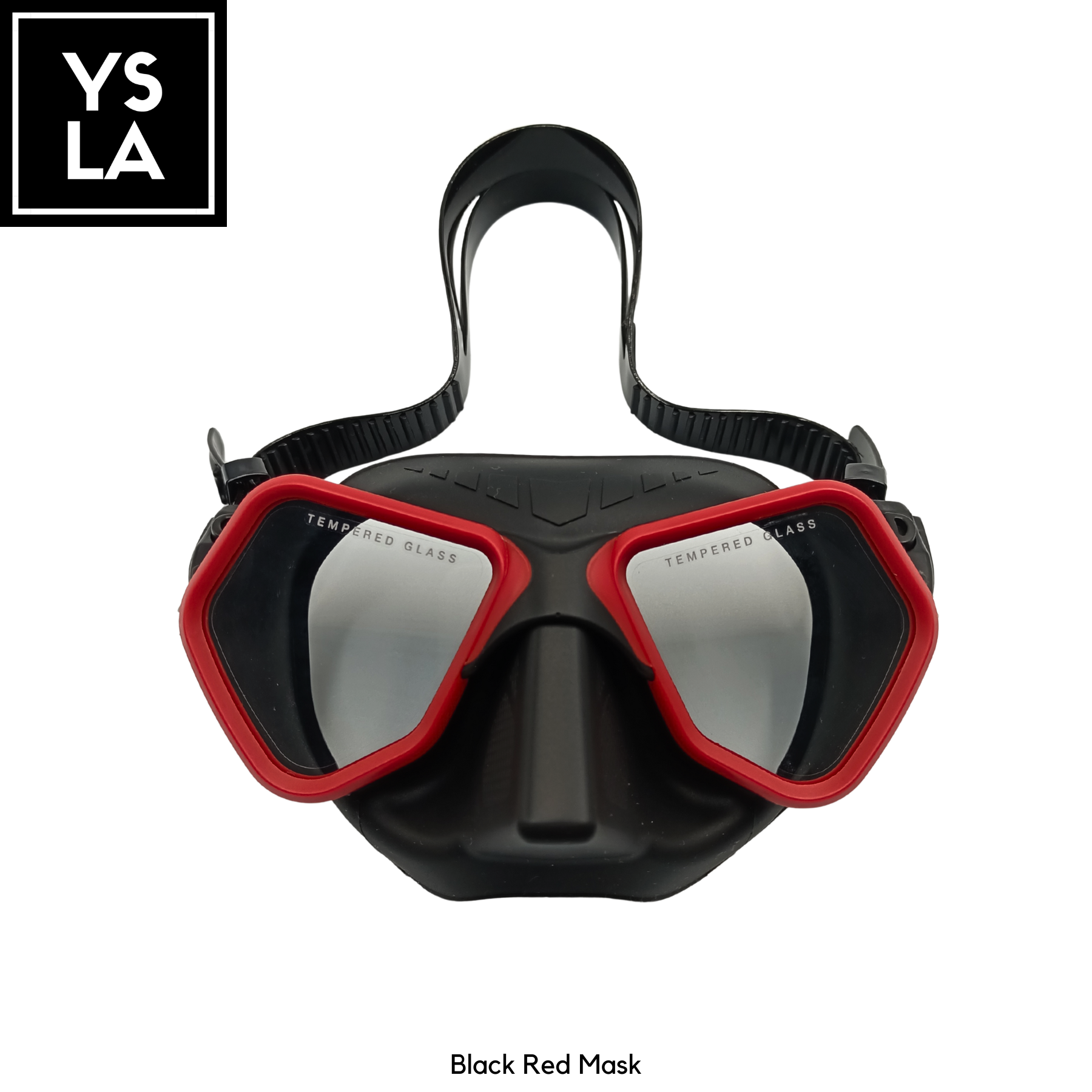 Wolf 65cc Ultra Low Volume Mask Tempered Glass Freedive Mask for Inventory Purposes