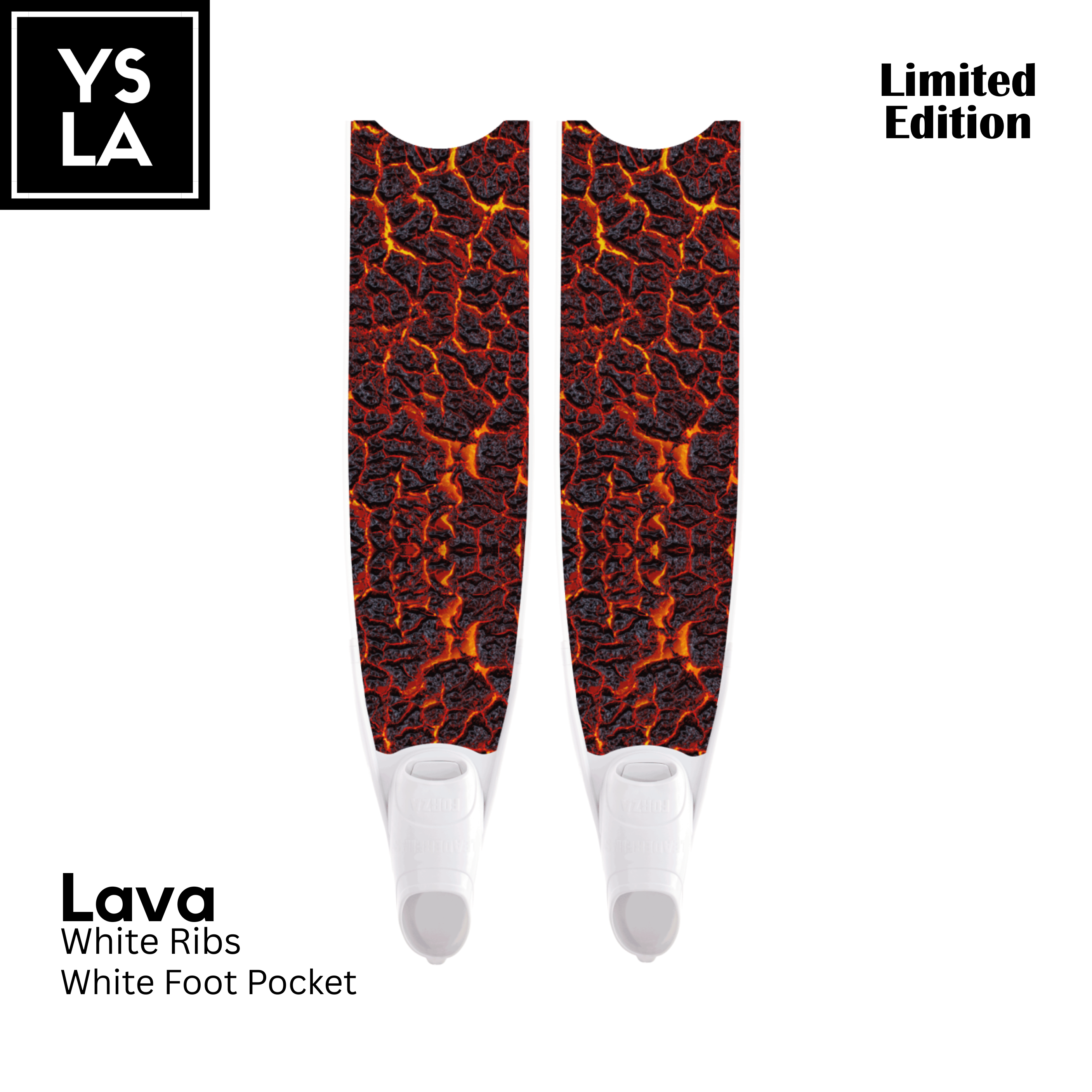 Leaderfins Pure Carbon Long Fins with Long Span Foot Pocket