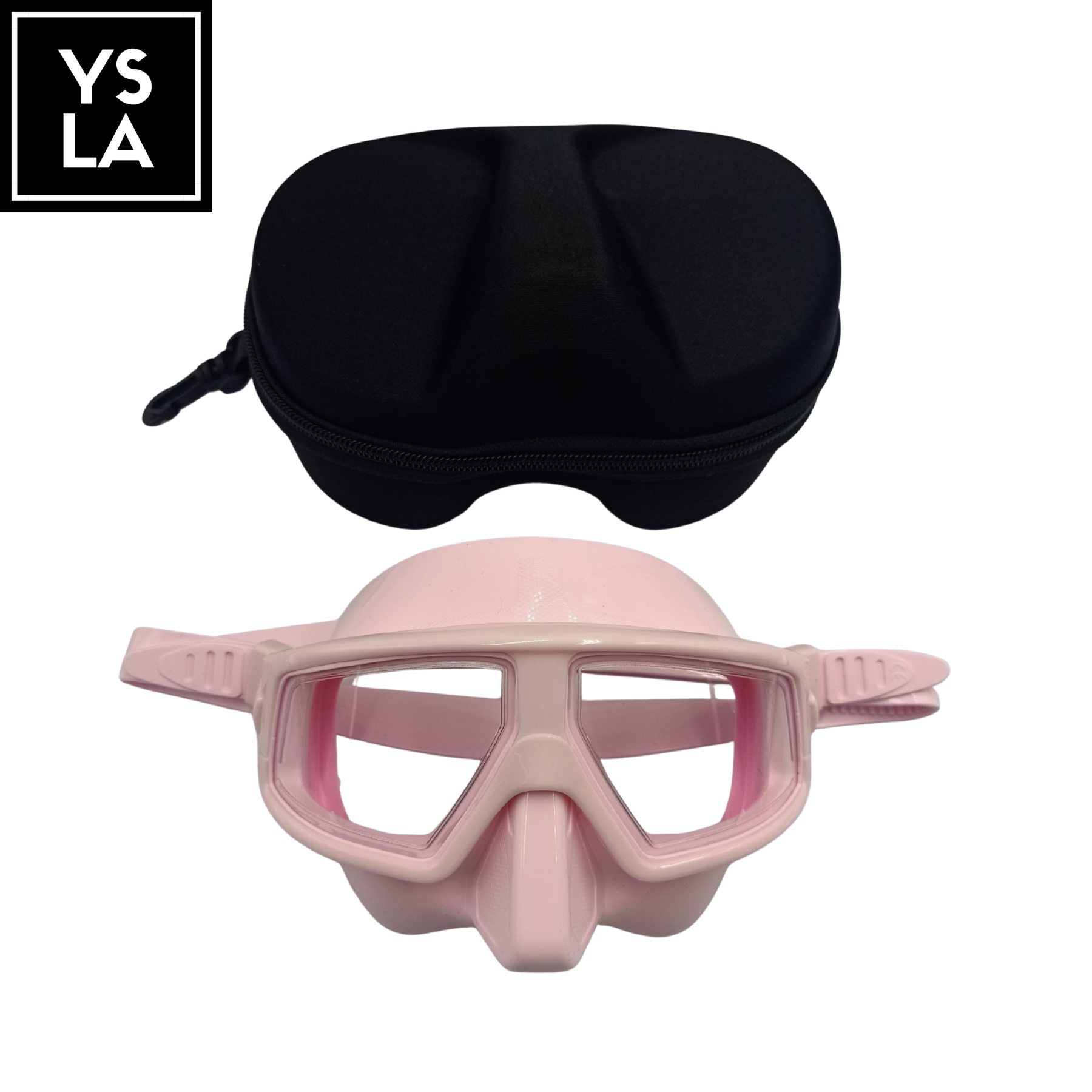 Resin Plastic Lens Low Volume Freedive Mask with Eva Box