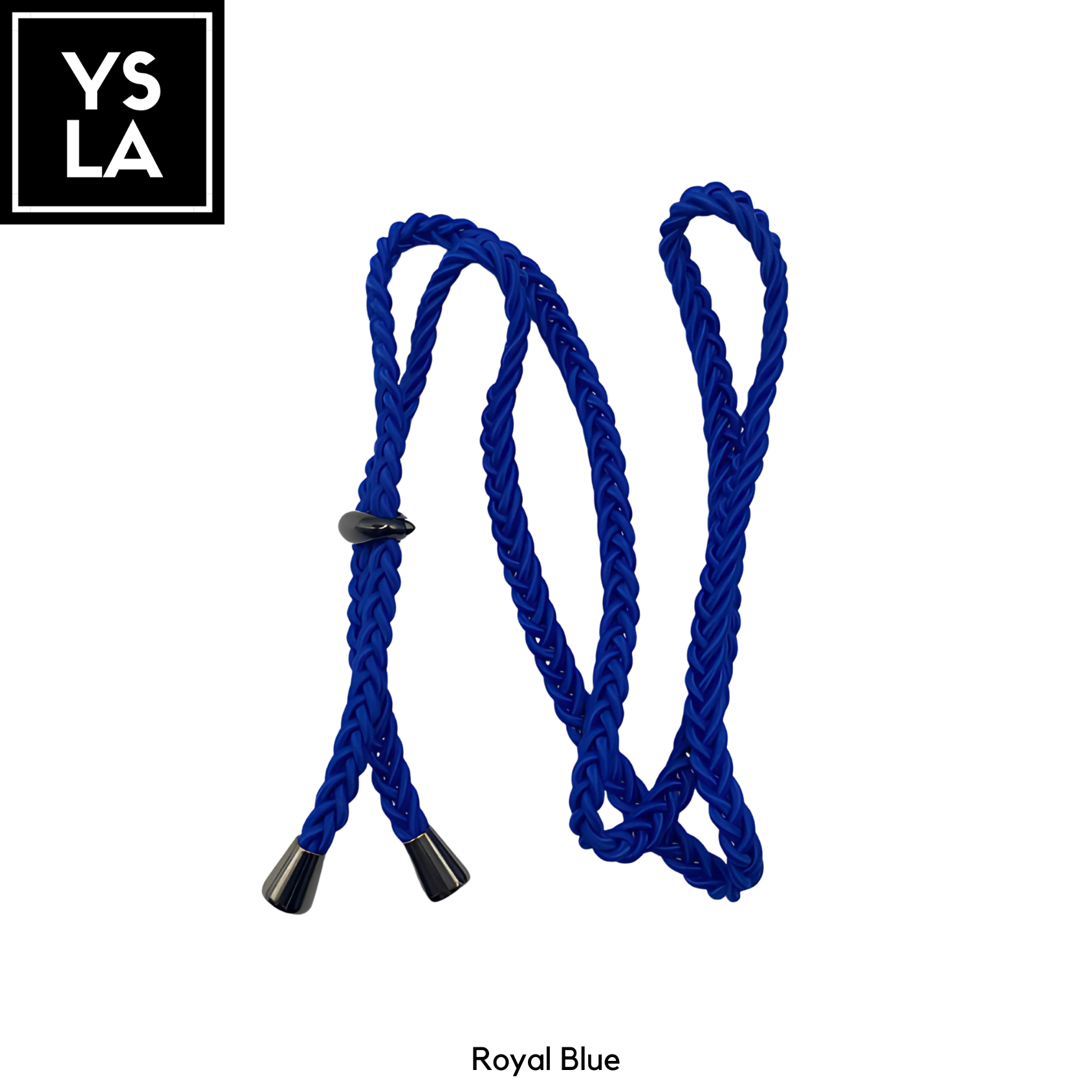 Braided Single-Color Custom Diving Mask Strap with Basic Metallic Stopper