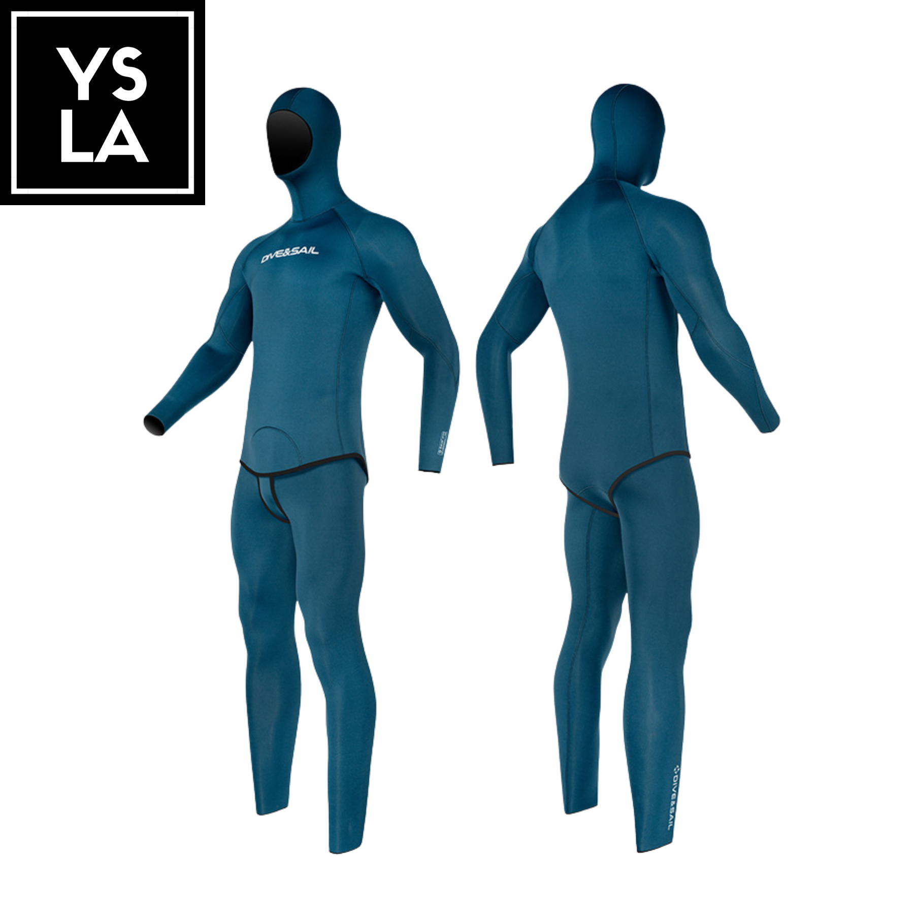 Dive and Sail Rumi 3mm Yamamoto Long Sleeve Two Piece Women Man Freediving Wetsuit