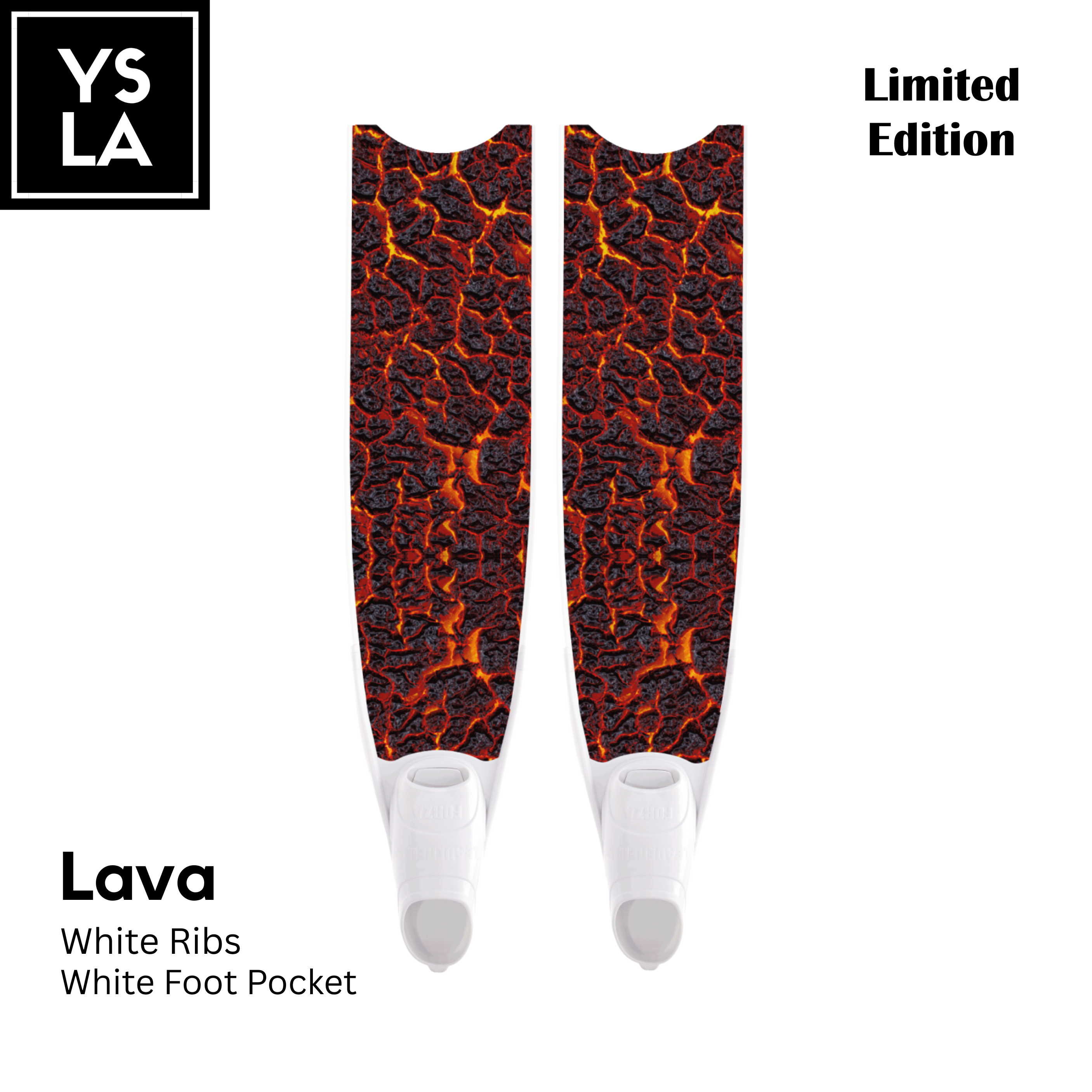 Leaderfins Pure Carbon Long Fins with Forza Foot Pocket