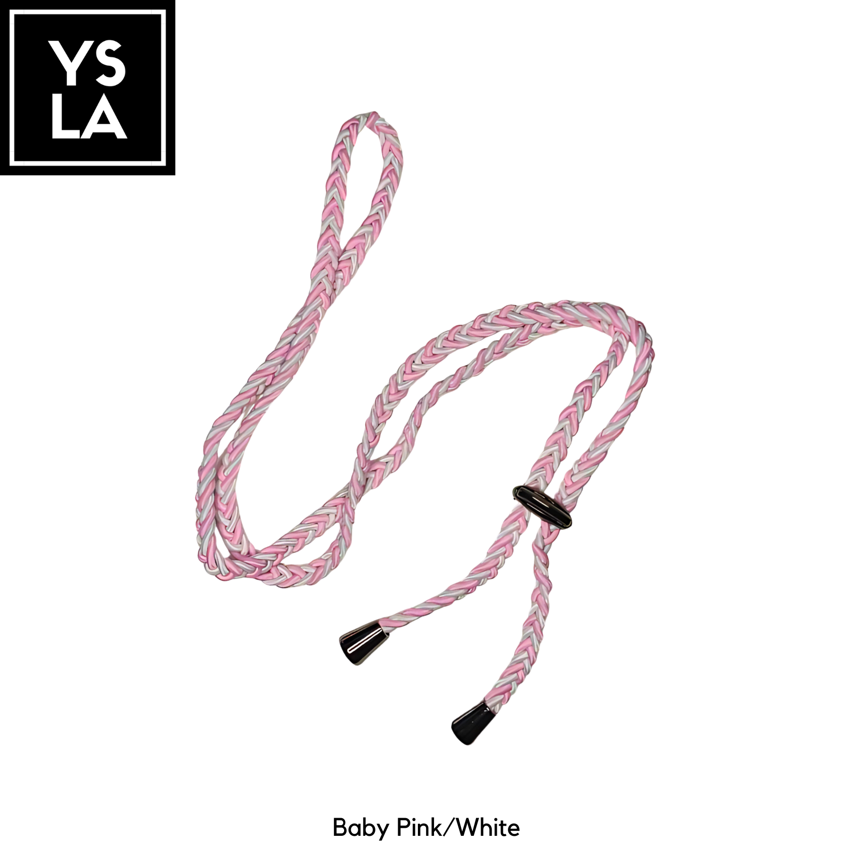 Braided Dual-Color Custom Diving Mask Strap with Basic Metallic Stopper