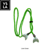 Braided Single-Color Custom Diving Mask Strap with Mermaid Tail