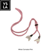 Braided Dual-Color Custom Diving Mask Strap with Mermaid Tail