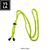 Braided Single-Color Custom Diving Mask Strap with Basic Metallic Stopper