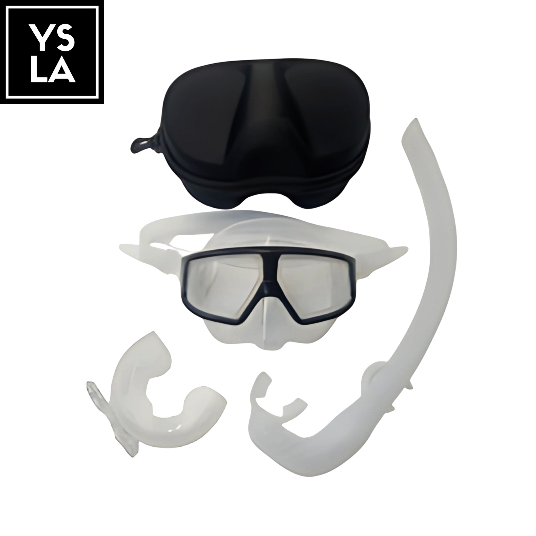 Resin Plastic Lens Low Volume Freedive Mask Set