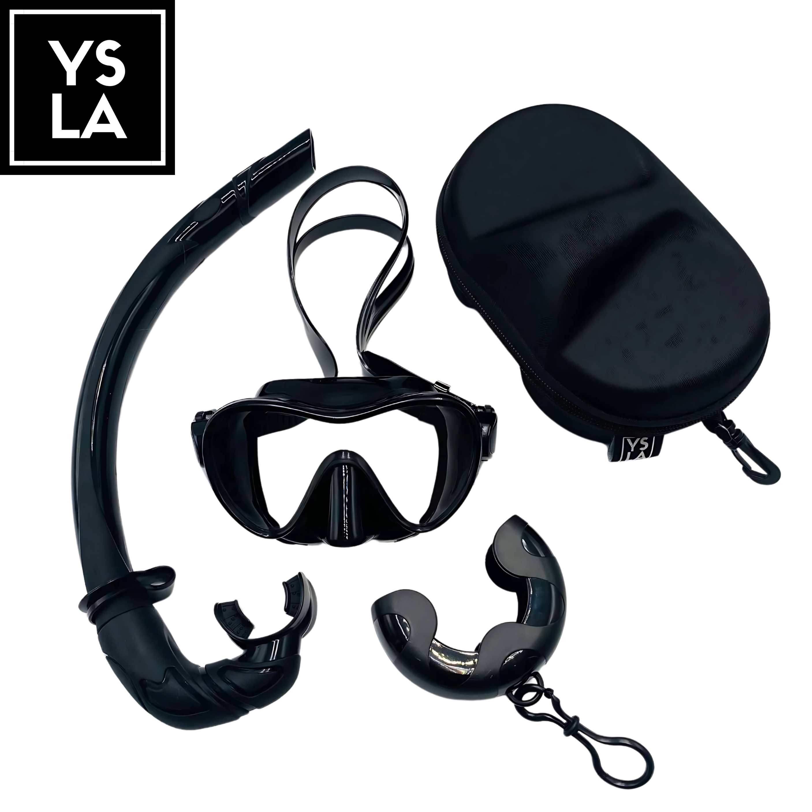 Morgan Diving Mask Kids Frameless Snorkeling Mask with Evabox and Snorkel Set