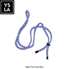 Braided Dual-Color Custom Diving Mask Strap with Basic Metallic Stopper