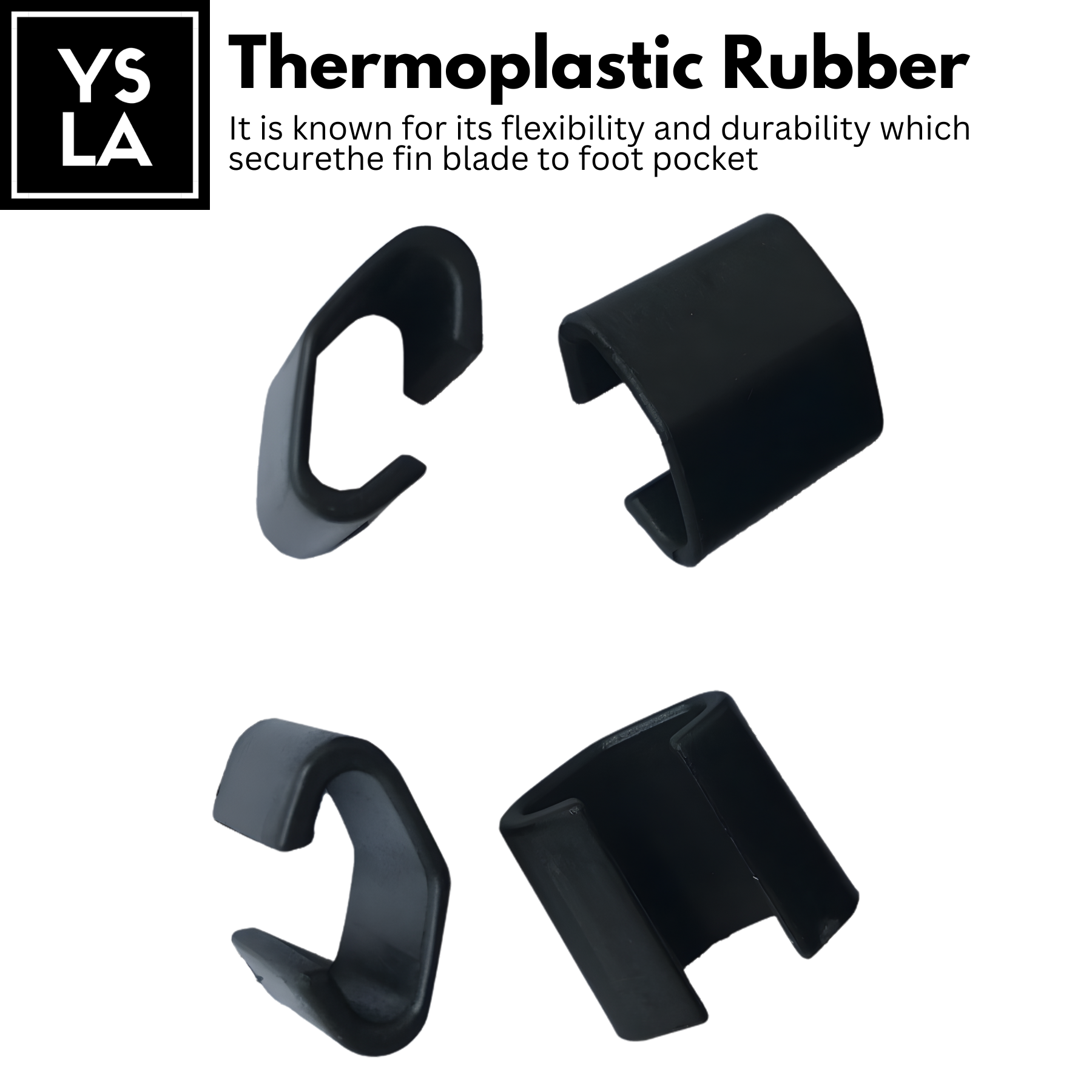 Leaderfins Blade Side Clips Set TRP (4pcs)