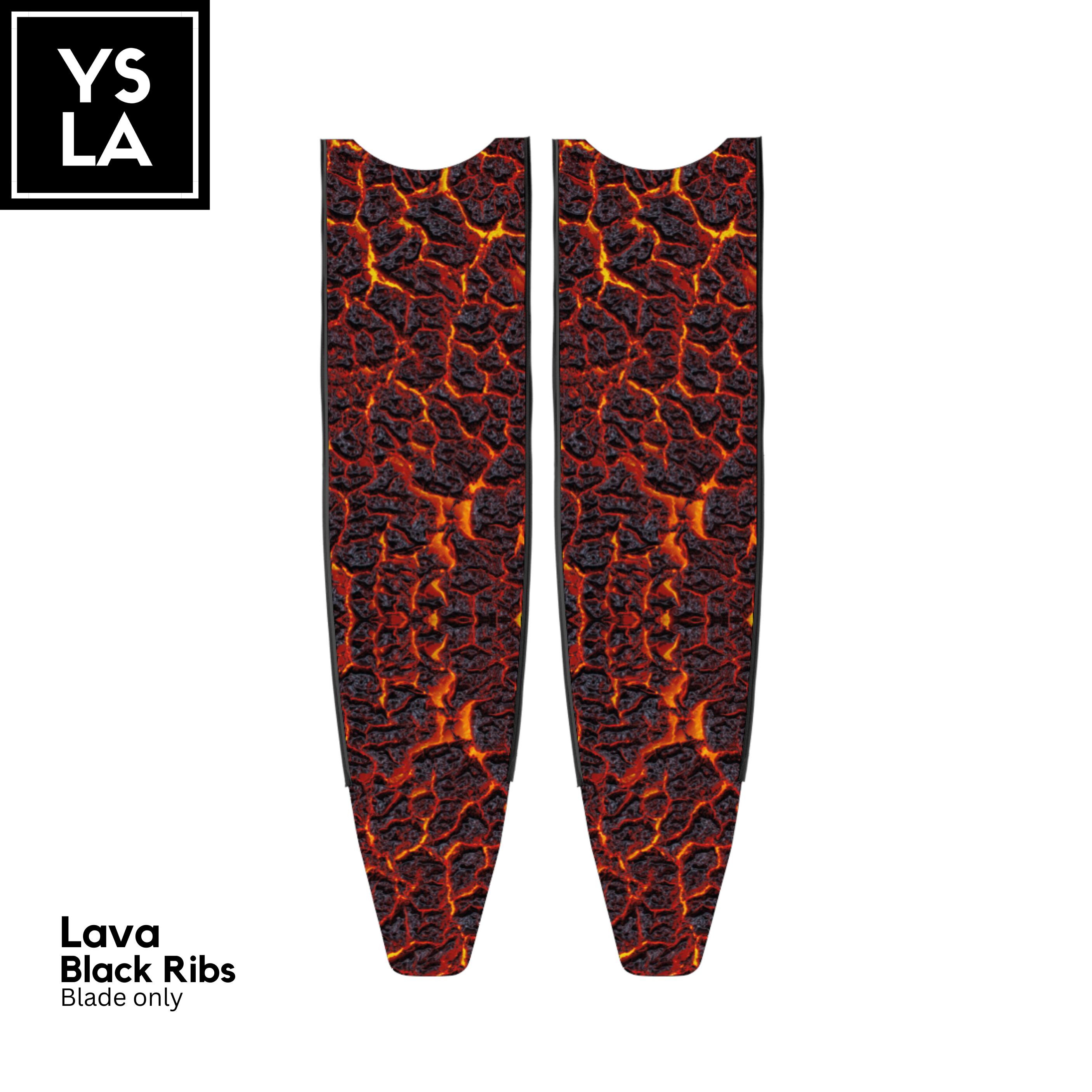 80cm Pure Carbon Long Blade only Leaderfins