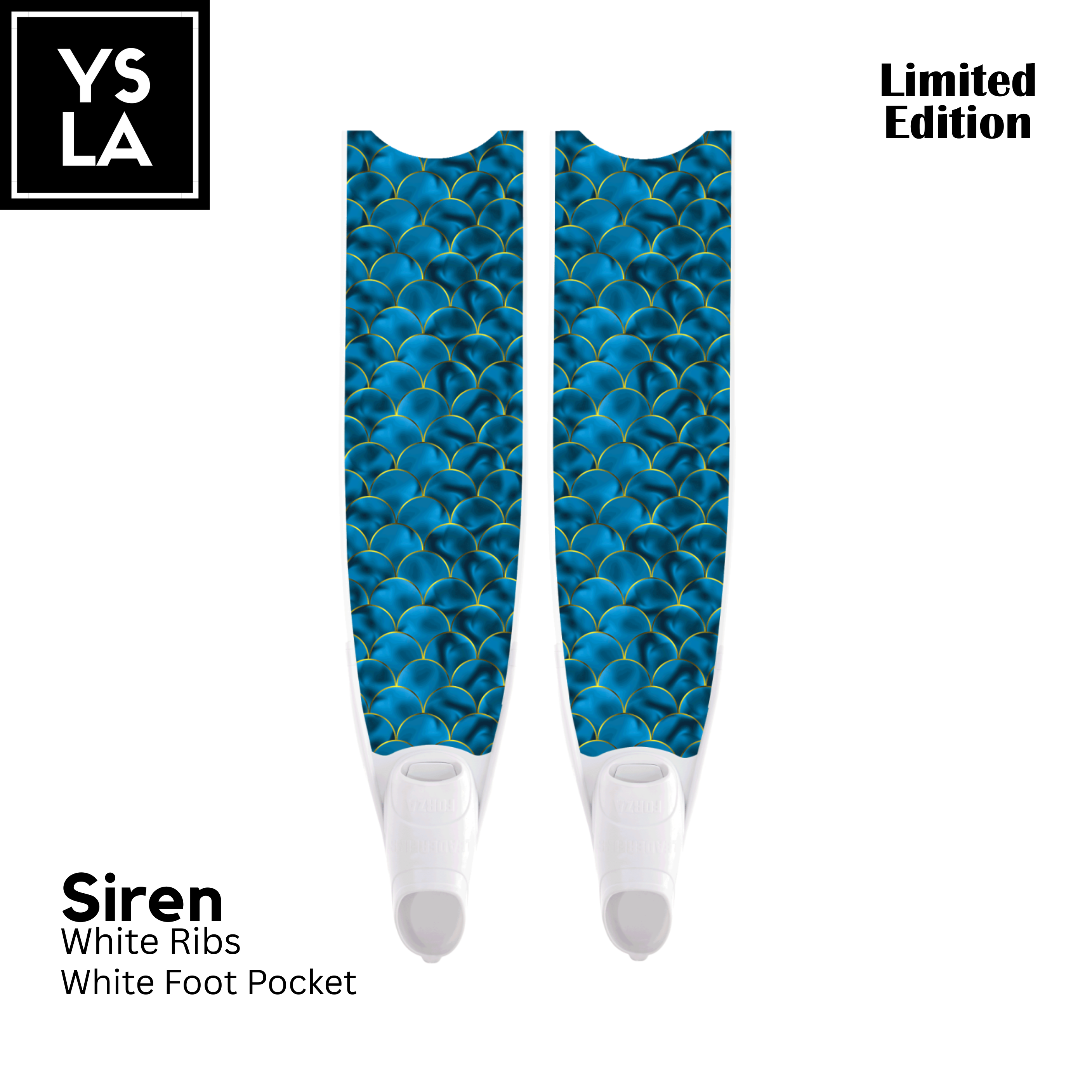 Leaderfins Pure Carbon Long Fins with Long Span Foot Pocket