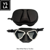 Wolf 65cc Ultra Low Volume Mask Tempered Glass Freedive Mask with Eva Box