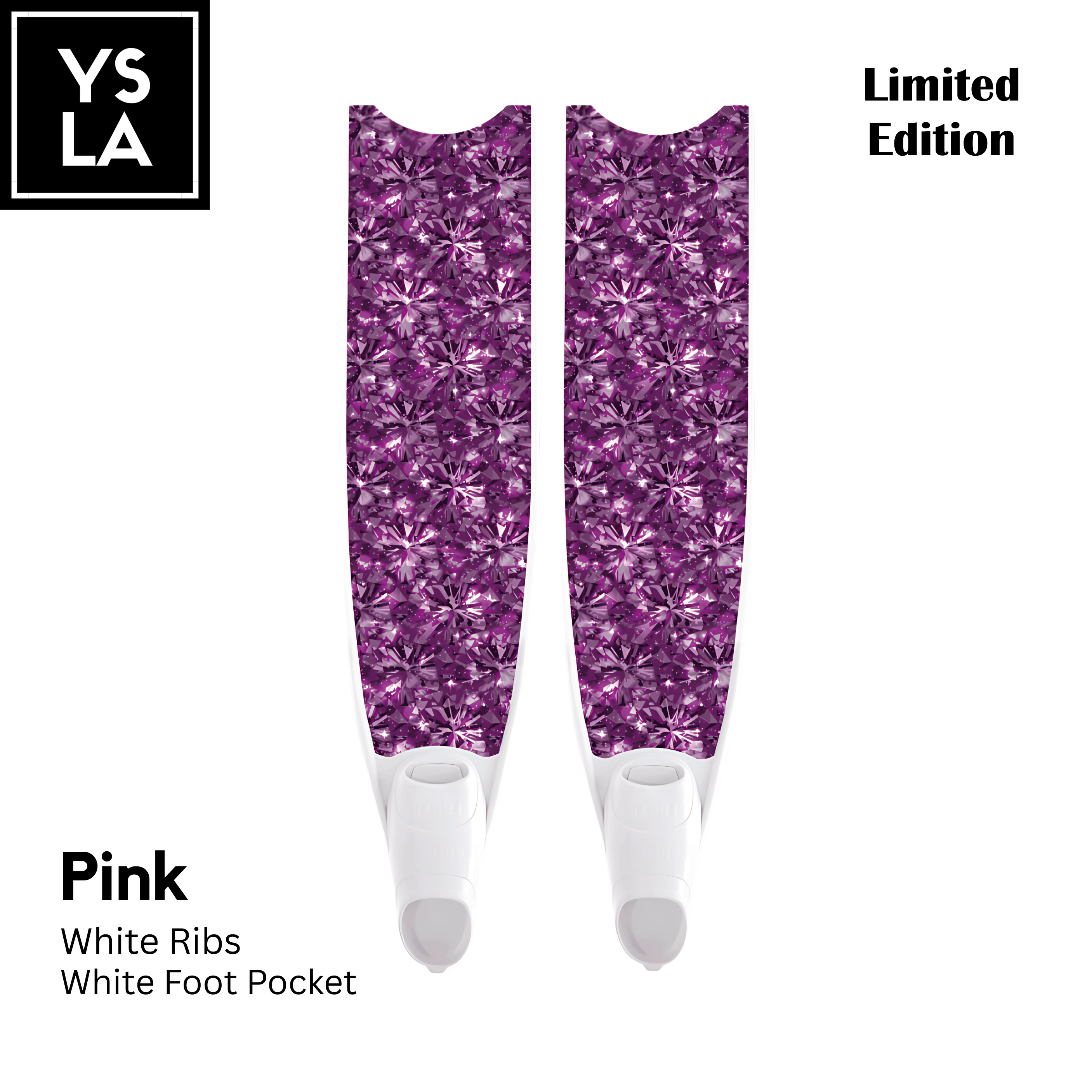 Leaderfins Pure Carbon Long Fins with Forza Foot Pocket