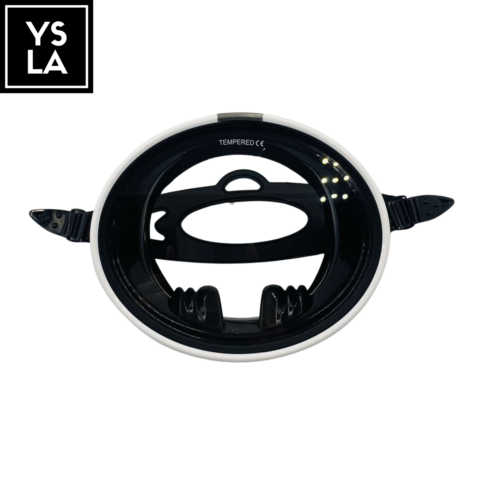 Glowval Diving Oval Mask for Freediving Medium Volume Mask only