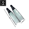 70cm Fiber Glass Long Blade Leaderfins with White and Black Foot Pockets