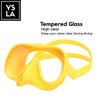 Frameless Tempered Glass Freediving Mask for Inventory Purposes