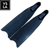 70cm Carbon Fiber Long Blade Leaderfins with White and Black Foot Pocket